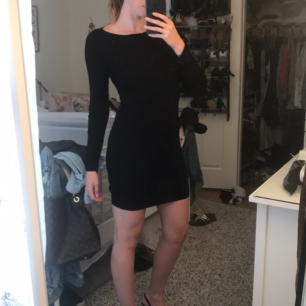 Skull Cashmere Little Black Dress